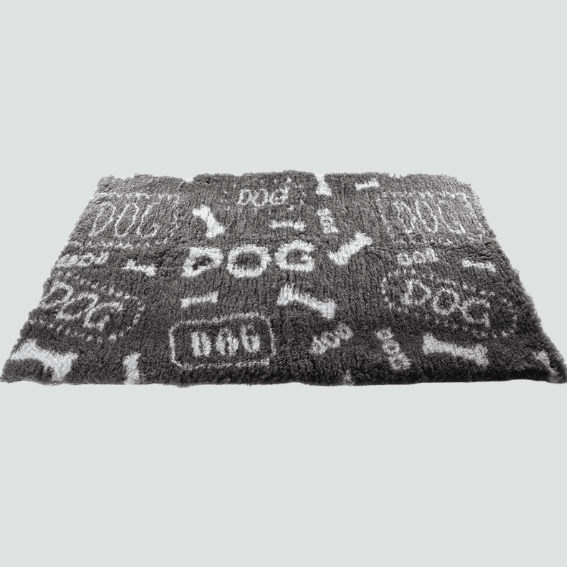 mata ekologiczna dla psa szara