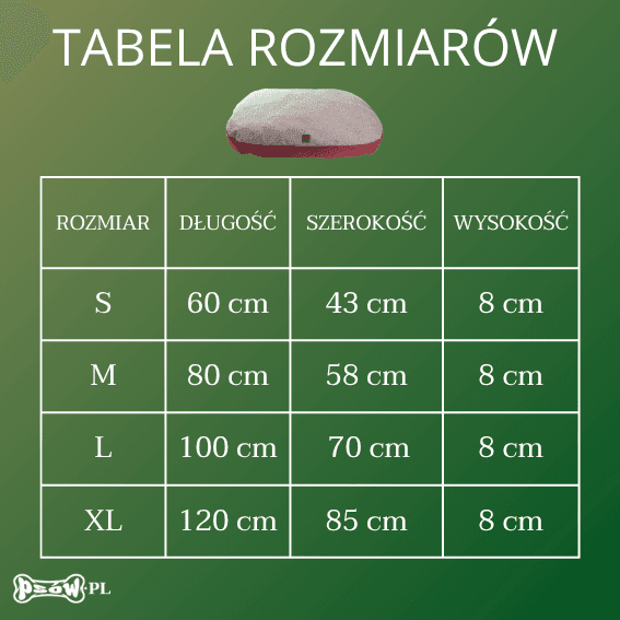 poduszka dwustronna dla psa szara i czerwona 5