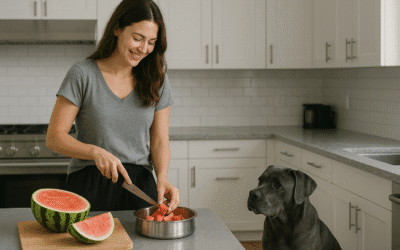 czy pies może jeść arbuza ?