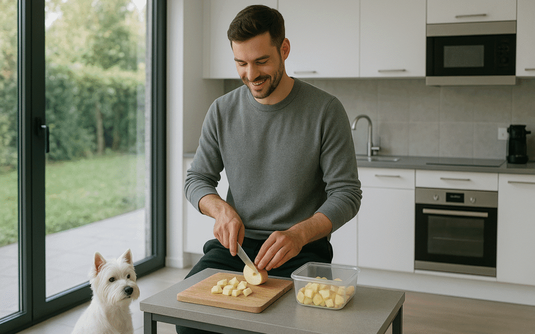 czy pies może jeść jabłko