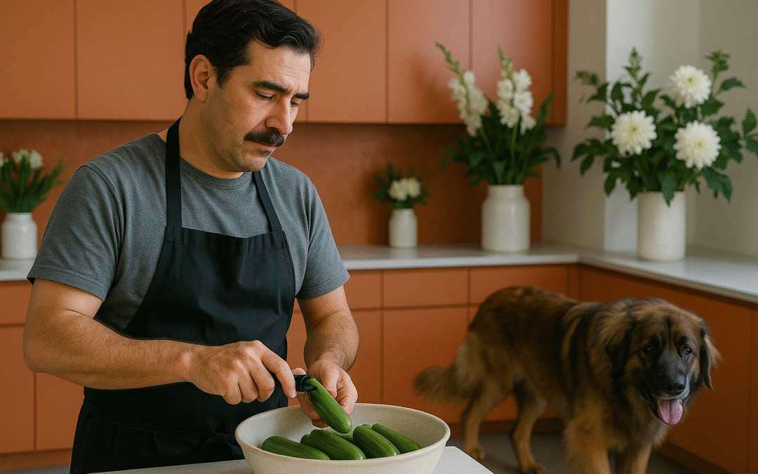 Czy pies może jeść ogórki