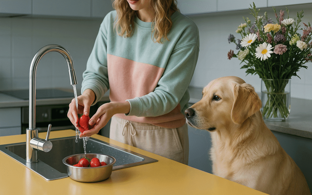 czy pies może jeść truskawki