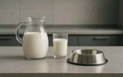 Czy pies może pić mleko?