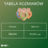 tabela rozmiarow Interaktywna zabawka do ukrywania smakołyków dla psa z gumy koło Rubb'n'Roll
