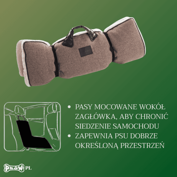 Koc dla psa Faubourg Kasztanowy 5