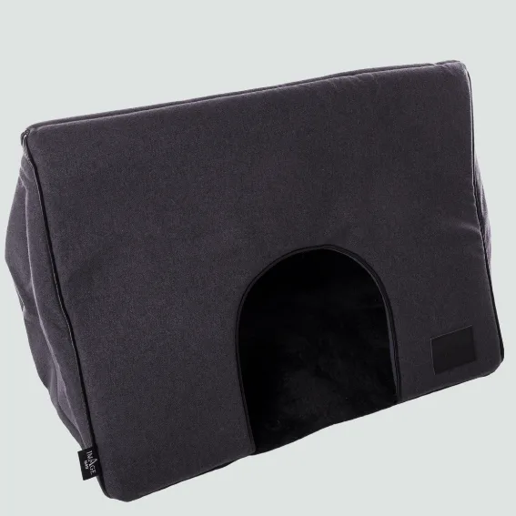 buda dla psa faubourg szara