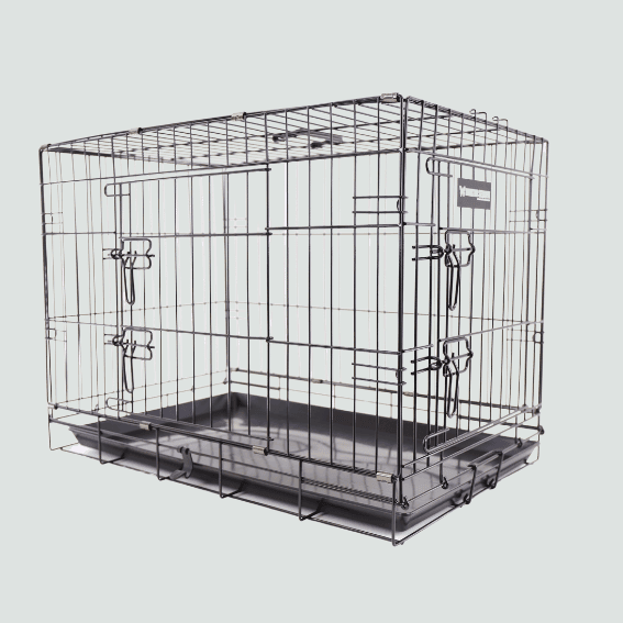 Klatka transportowa dla psa składana metalowa Klatka transportowa dla psa składana metalowa