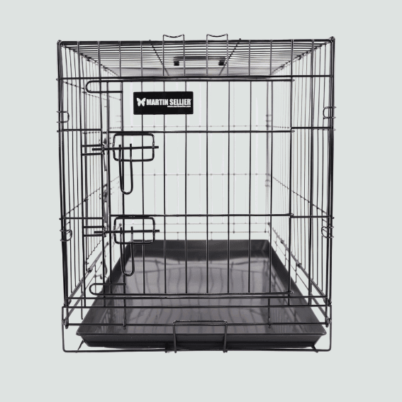 Klatka transportowa dla psa składana metalowa 3