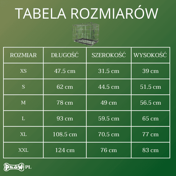 Klatka transportowa dla psa składana metalowa 8