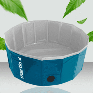 basen dla psa martin pool składany niebieski 2