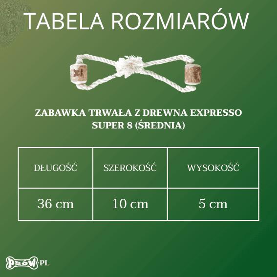Zabawka trwała dla psa super 8 expresso 4