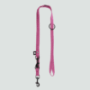 Smycz szkoleniowa nylonowa 3-stopniowa dla psa rozowy