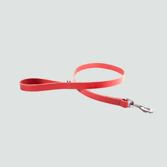 smycz dla psa ze skóry pełnoziarnistej model 499 czerwony 3 smycz dla psa ze skóry pełnoziarnistej model 499 czerwony 3