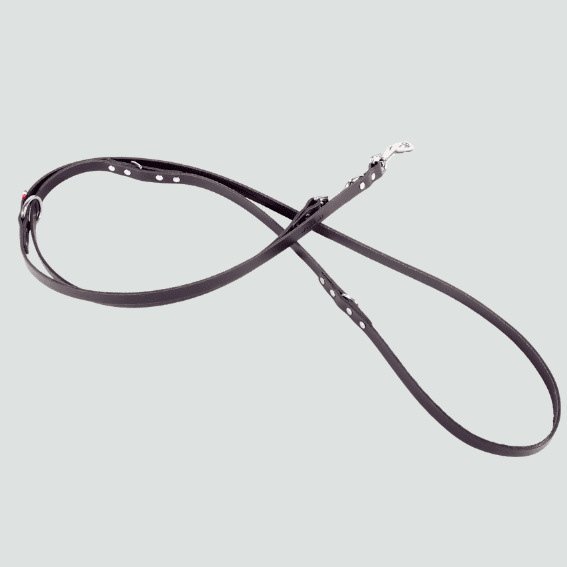 smycz dla psa ze skóry pełnoziarnistej wielopozycyjna czarna 3 smycz dla psa ze skóry pełnoziarnistej wielopozycyjna czarna 3