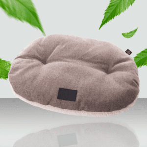 Poduszka owalna dla psa Faubourg kasztanowa 2