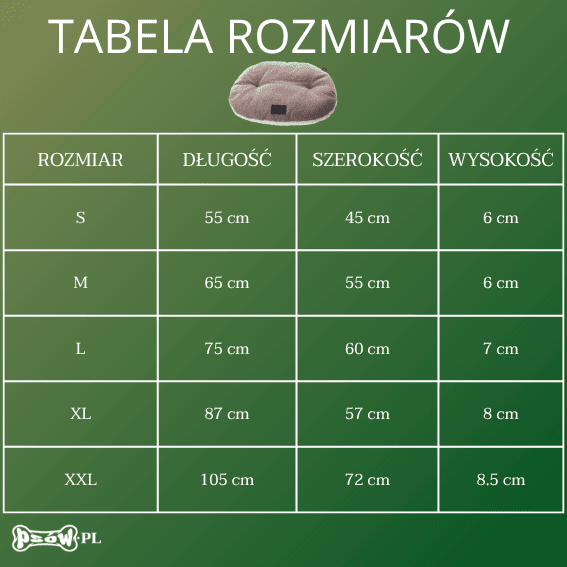 Poduszka owalna dla psa Faubourg kasztanowa 6