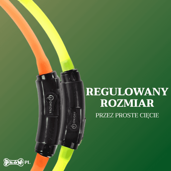 zalety Obroża świetlna dla psa rurka USB