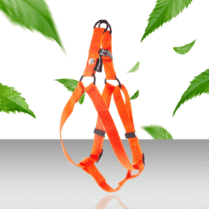 Szelki step in dla psa nylon pomaranczowe 2