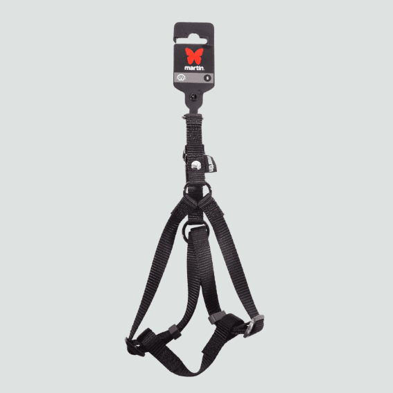 Szelki step in dla psa nylon czarne 3