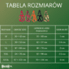 tabela rozmiarow Szelki step in dla psa nylon