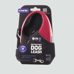 Automatyczna smycz z taśmą dla psa 2Soft wyciągana czerwona