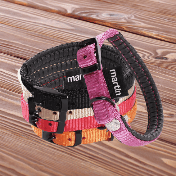 Obroża z nylonu dla psa Komfort 5 kolory