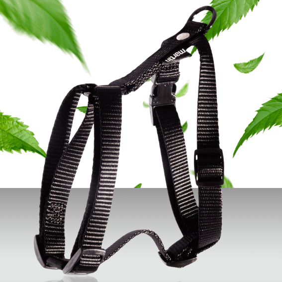 Szelki guard dla psa nylon czarne 2