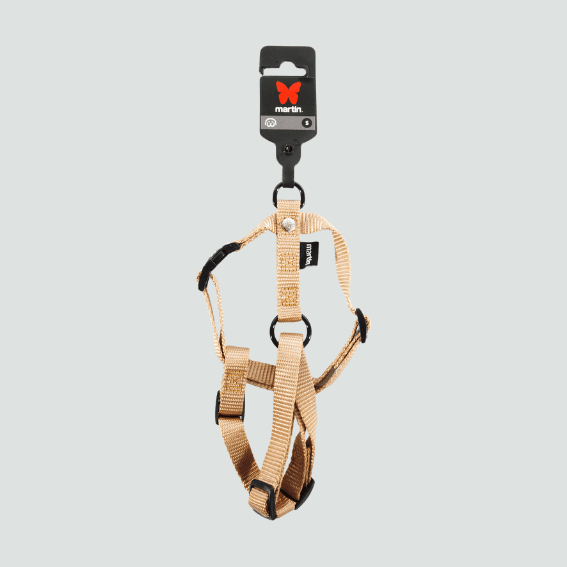 Szelki guard dla psa nylon bezowe 3