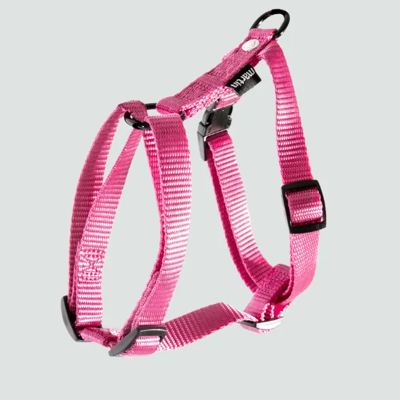 Szelki guard dla psa nylon rozowe