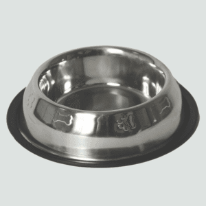 Miska dla psa antypoślizgowa ze stali nierdzewnej piramida