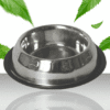 Miska dla psa antypoślizgowa ze stali nierdzewnej piramida 2