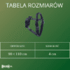 tabela rozmiarow Szelki taktyczne dla psa regulowane czarne