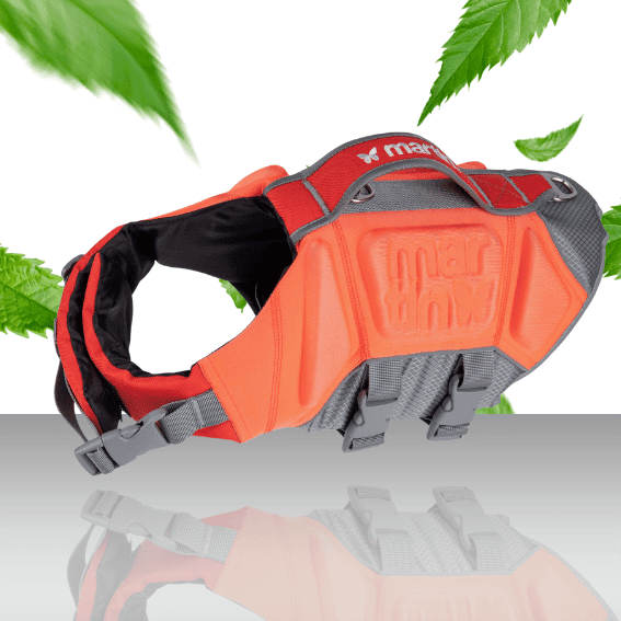 Kamizelka ratunkowa dla psa wodoodporna z odblaskami 2