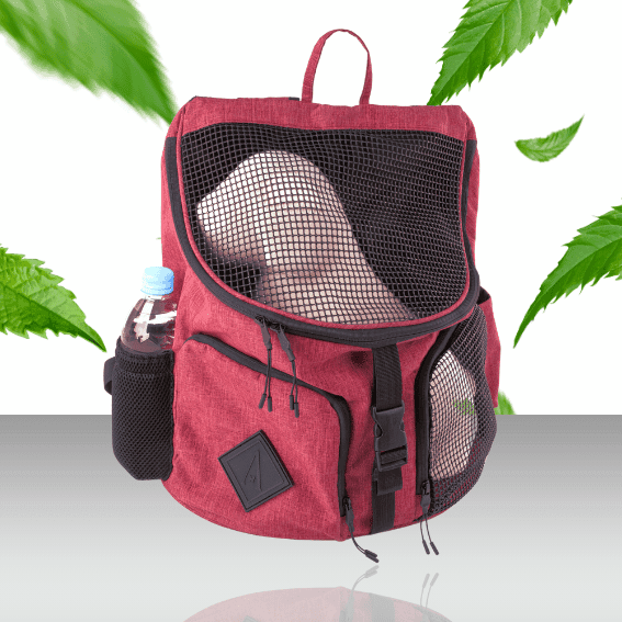 Plecak/nośidełko dla psa Croisette czerwony 2