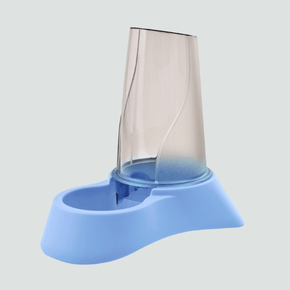 Dozownik karmy i wody dla psa Light blue 2 w 1