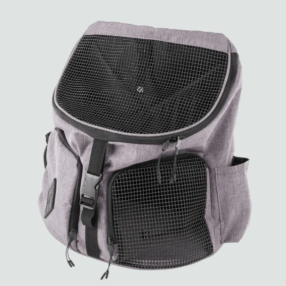 Plecak/nośidełko dla psa Croisette szary