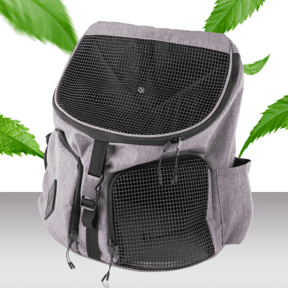 Plecak/nośidełko dla psa Croisette szary 2