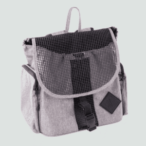 Plecak na brzuch dla psa Croisette szary