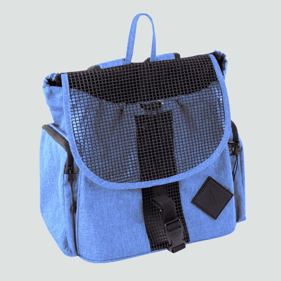 Plecak na brzuch dla psa Croisette niebieski