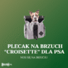 opis produkt Plecak na brzuch dla psa Croisette 2