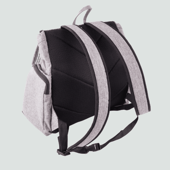 Plecak na brzuch dla psa Croisette szary 5