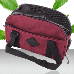 Torba podróżna typu bowling dla psa Croisette czerwona 2