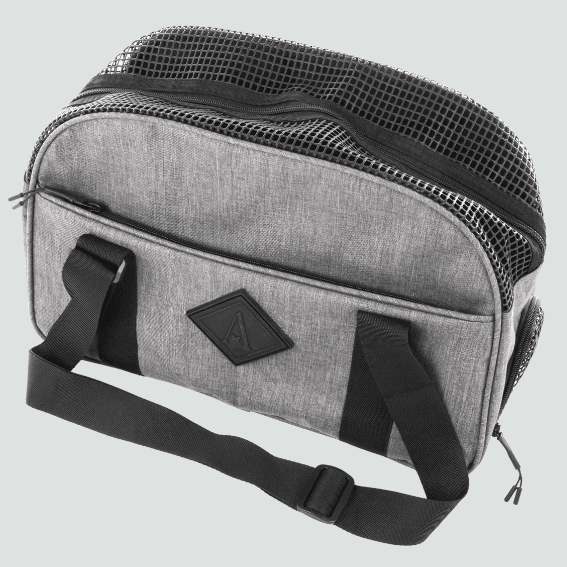 Torba podróżna typu bowling dla psa Croisette szara