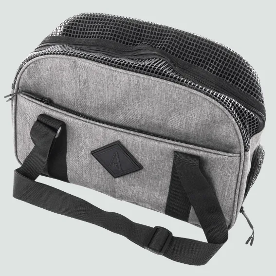 Torba podróżna typu bowling dla psa Croisette szara