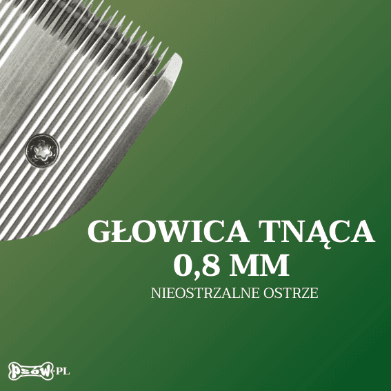 Głowica do maszynki dla psa Clever blade ⌀ 0,8 mm 3