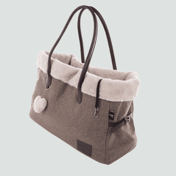 Torba transportowa dla psa Faubourg kasztanowa