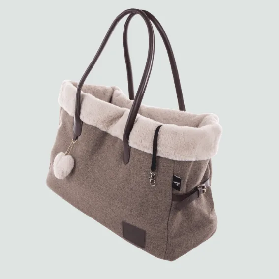 Torba transportowa dla psa Faubourg kasztanowa