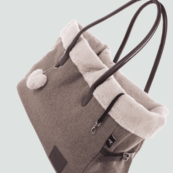 Torba transportowa dla psa Faubourg kasztanowa 3