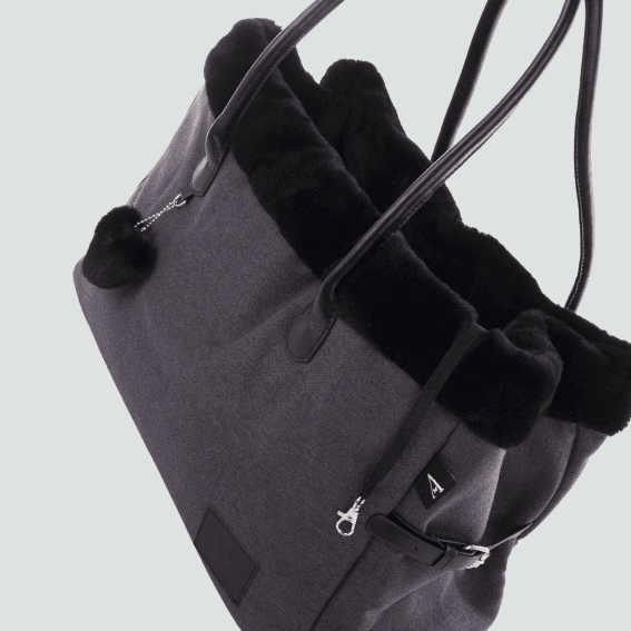 Torba transportowa dla psa Faubourg szara 3
