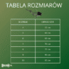 tabela rozmiarow Kaganiec skórzany dla psa pełnozarnisty czarny